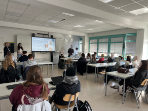 Schüler im Vortrag: Werde Lehrkraft in Bayern